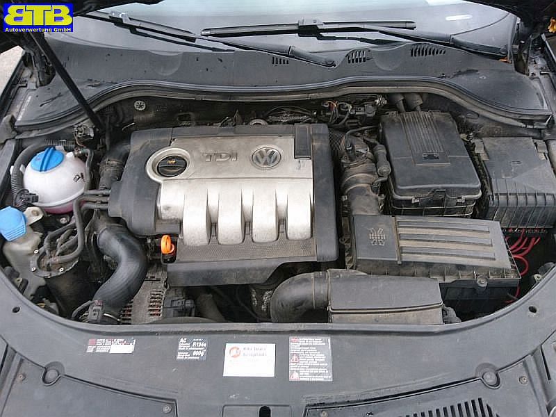 DieselMotor ohne Anbauteile wie abgebildet BMP nur als Ersatzteilspender ohne Gewährleistung!VW PASSAT (3C5) VARIANT 2.0 TDI